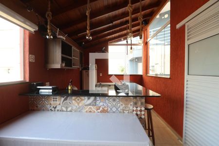 Área comum - Churrasqueira de apartamento para alugar com 1 quarto, 20m² em Jardim Virginia, Guarujá