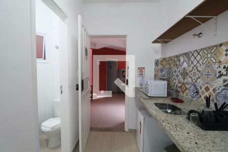 Studio de kitnet/studio para alugar com 1 quarto, 29m² em Jardim Virginia, Guarujá