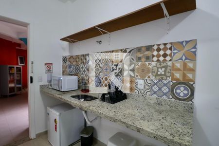 Studio de kitnet/studio para alugar com 1 quarto, 29m² em Jardim Virginia, Guarujá