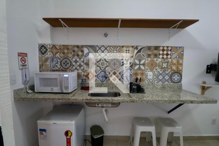 Studio de kitnet/studio para alugar com 1 quarto, 29m² em Jardim Virginia, Guarujá