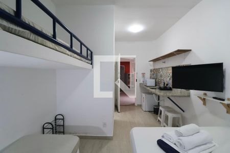 Studio de kitnet/studio para alugar com 1 quarto, 29m² em Jardim Virginia, Guarujá