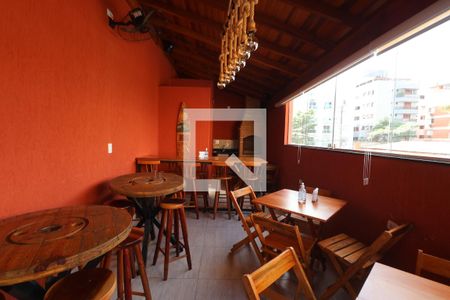 Área comum - Churrasqueira de apartamento para alugar com 1 quarto, 20m² em Jardim Virginia, Guarujá