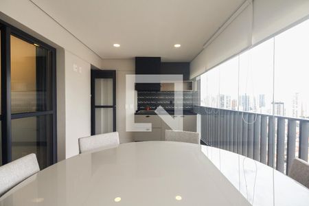 Varanda Gourmet de apartamento à venda com 2 quartos, 124m² em Tatuapé, São Paulo