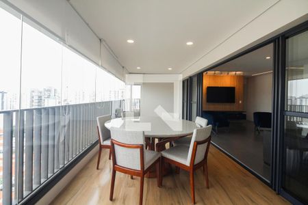 Varanda Gourmet de apartamento à venda com 2 quartos, 124m² em Tatuapé, São Paulo