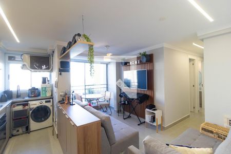 Salas de apartamento à venda com 2 quartos, 46m² em Jardim São Vicente, Campinas