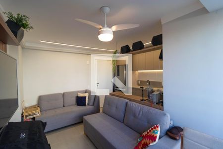 Salas de apartamento à venda com 2 quartos, 46m² em Jardim São Vicente, Campinas