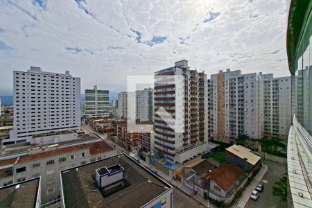 Vista da Sacada de apartamento para alugar com 1 quarto, 50m² em Cidade Ocian, Praia Grande