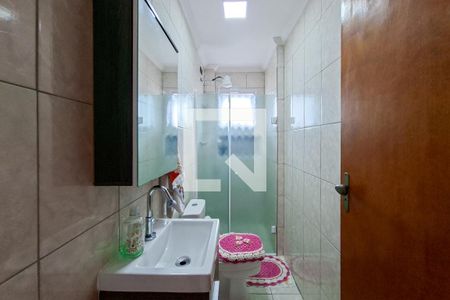 Banheiro de apartamento para alugar com 1 quarto, 50m² em Cidade Ocian, Praia Grande