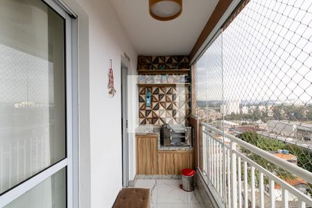 Varanda Sala de apartamento à venda com 2 quartos, 47m² em Vila Carmosina, São Paulo