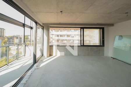 Sala de apartamento à venda com 3 quartos, 170m² em Petrópolis, Porto Alegre