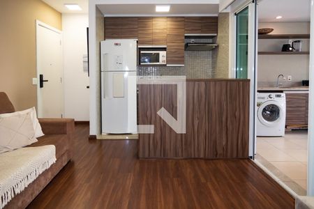 Sala/Cozinha de apartamento para alugar com 2 quartos, 64m² em Bela Vista, São Paulo