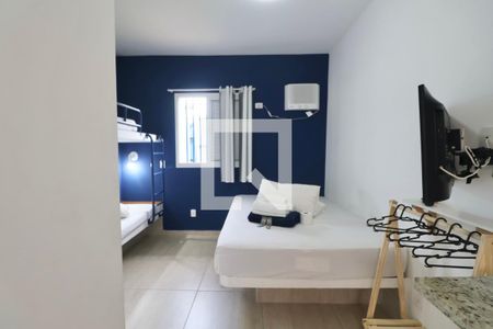 Quarto de apartamento para alugar com 1 quarto, 25m² em Jardim Virginia, Guarujá