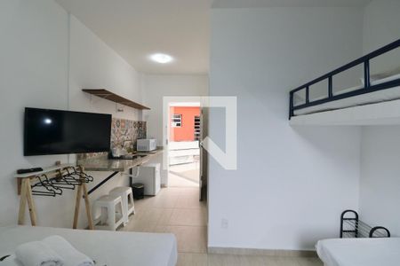 Quarto de apartamento para alugar com 1 quarto, 25m² em Jardim Virginia, Guarujá