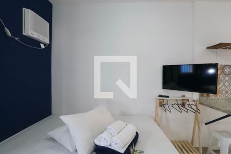 Quarto de apartamento para alugar com 1 quarto, 25m² em Jardim Virginia, Guarujá