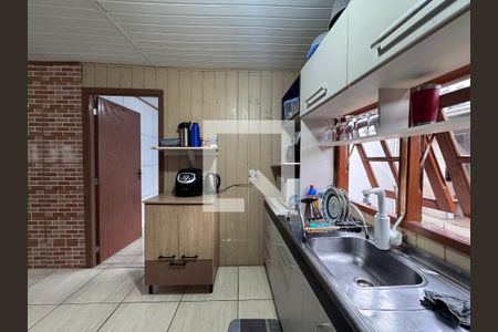Cozinha de casa à venda com 2 quartos, 80m² em Santos Dumont, São Leopoldo
