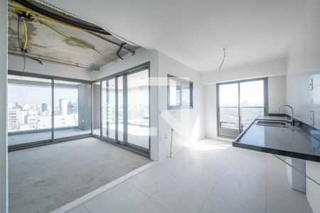 Cozinha de apartamento à venda com 3 quartos, 142m² em Itaim Bibi, São Paulo