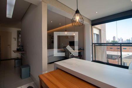 Varanda de apartamento à venda com 1 quarto, 51m² em Chácara Santo Antônio (zona Sul), São Paulo