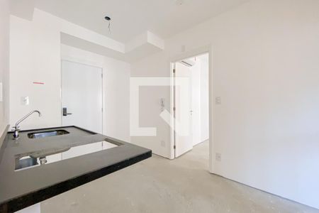 Sala/Cozinha de apartamento à venda com 1 quarto, 35m² em Jardim Paulista, São Paulo
