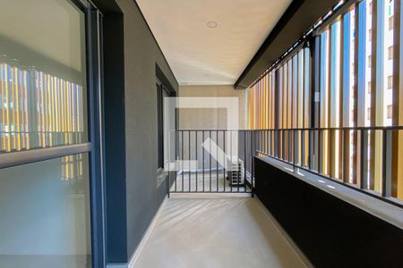 Varanda de apartamento à venda com 1 quarto, 35m² em Jardim Paulista, São Paulo