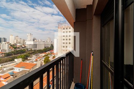 Varanda da Sala de apartamento à venda com 1 quarto, 28m² em Tucuruvi, São Paulo