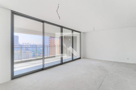 Sala de apartamento à venda com 3 quartos, 154m² em Campo Belo, São Paulo