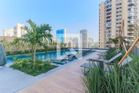 Área Comum - Piscina de apartamento à venda com 3 quartos, 154m² em Campo Belo, São Paulo
