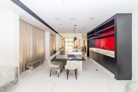 Área comum - Salão de festas de apartamento para alugar com 1 quarto, 42m² em Barra Funda, São Paulo