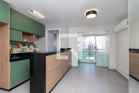 Sala de apartamento à venda com 1 quarto, 42m² em Barra Funda, São Paulo