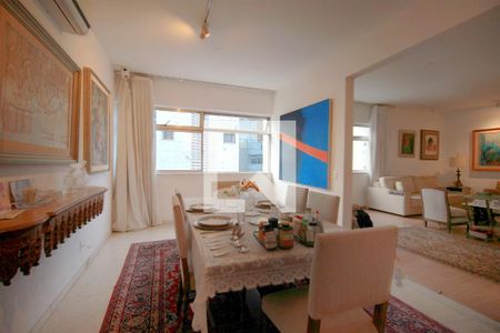 Sala de Jantar de apartamento à venda com 4 quartos, 200m² em Lourdes, Belo Horizonte