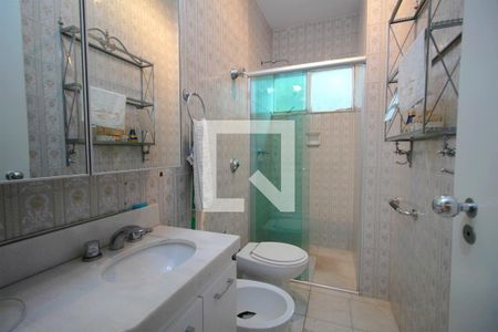 Banheiro da Suíte de apartamento à venda com 4 quartos, 200m² em Lourdes, Belo Horizonte