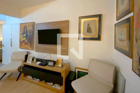 Sala de Estar de apartamento à venda com 4 quartos, 200m² em Lourdes, Belo Horizonte