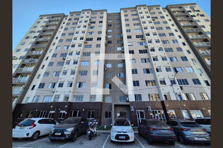 Fachada do bloco de apartamento para alugar com 2 quartos, 49m² em Barra Olímpica, Rio de Janeiro
