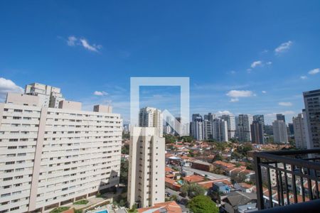 Varanda de kitnet/studio para alugar com 1 quarto, 25m² em Santo Amaro, São Paulo