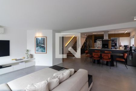 Sala de apartamento à venda com 3 quartos, 250m² em Vila Olímpia, São Paulo