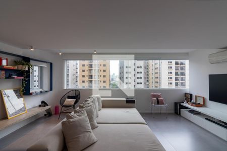 Sala de apartamento à venda com 3 quartos, 250m² em Vila Olímpia, São Paulo