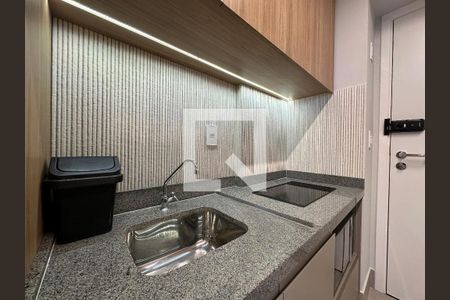 Cozinha de kitnet/studio à venda com 1 quarto, 36m² em Perdizes, São Paulo