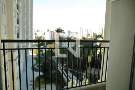 Varanda da Sala de apartamento à venda com 1 quarto, 45m² em Jardim Olavo Bilac, São Bernardo do Campo
