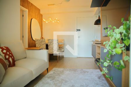 Sala de apartamento à venda com 1 quarto, 45m² em Jardim Olavo Bilac, São Bernardo do Campo