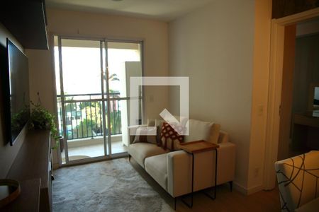 Sala de apartamento à venda com 1 quarto, 45m² em Jardim Olavo Bilac, São Bernardo do Campo