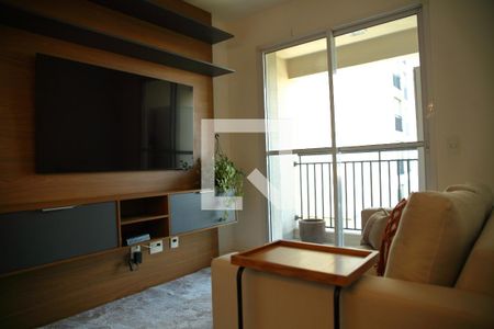 Sala de apartamento à venda com 1 quarto, 45m² em Jardim Olavo Bilac, São Bernardo do Campo