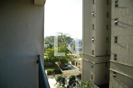 Varanda da Sala de apartamento à venda com 1 quarto, 45m² em Jardim Olavo Bilac, São Bernardo do Campo