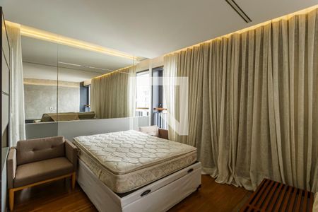 Quarto de apartamento para alugar com 1 quarto, 56m² em Indianópolis, São Paulo