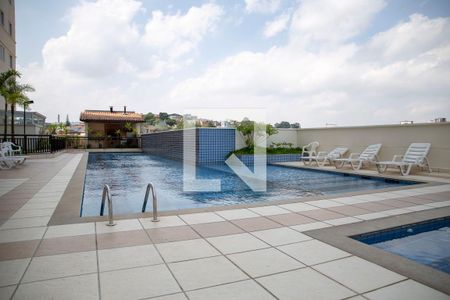 Piscina de apartamento à venda com 2 quartos, 47m² em Centro, Diadema