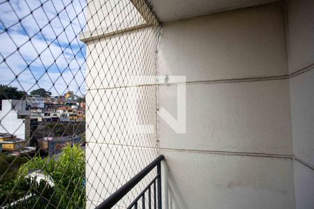 Varanda da Sala de apartamento à venda com 2 quartos, 47m² em Centro, Diadema