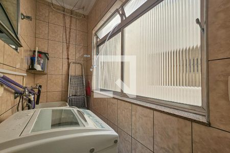 Área de serviço de apartamento para alugar com 2 quartos, 54m² em Balneario Cidade Atlantica, Guarujá