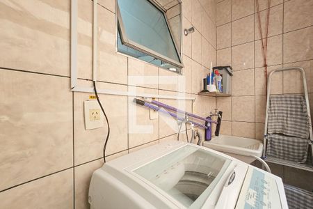 Área de serviço de apartamento para alugar com 2 quartos, 54m² em Balneario Cidade Atlantica, Guarujá