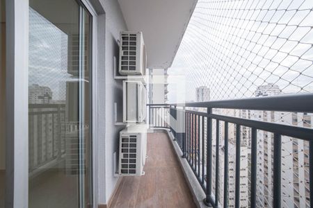 Varanda da Sala de apartamento à venda com 4 quartos, 264m² em Brooklin, São Paulo