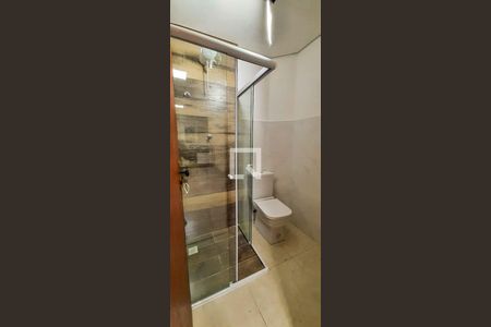 Banheiro de kitnet/studio para alugar com 1 quarto, 22m² em Vila Yolanda, Osasco