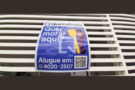 Placa QA Instalada de kitnet/studio para alugar com 1 quarto, 22m² em Vila Yolanda, Osasco