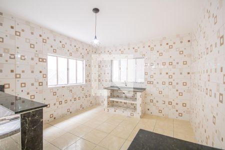 Cozinha de casa para alugar com 1 quarto, 80m² em Santo Antônio, Osasco